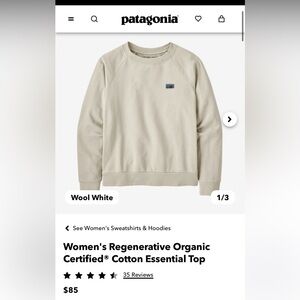 Patagonia Women’s Regenerative Organic Certified Cotton Essential Top